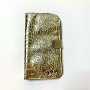 Gold Reptile Jewelry Tote Case Bling It On